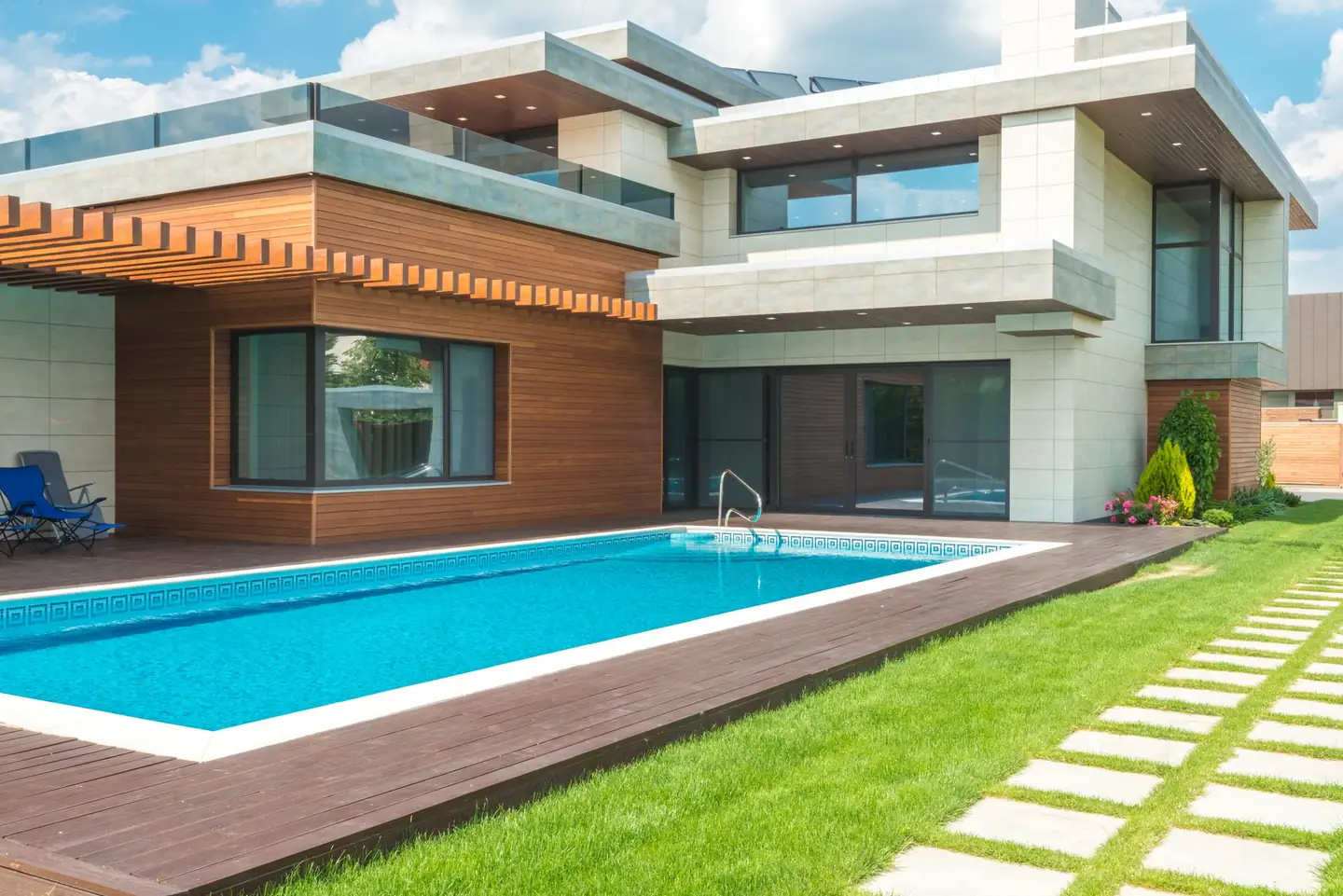 Swimming pool built in Killarney Heights, NSW